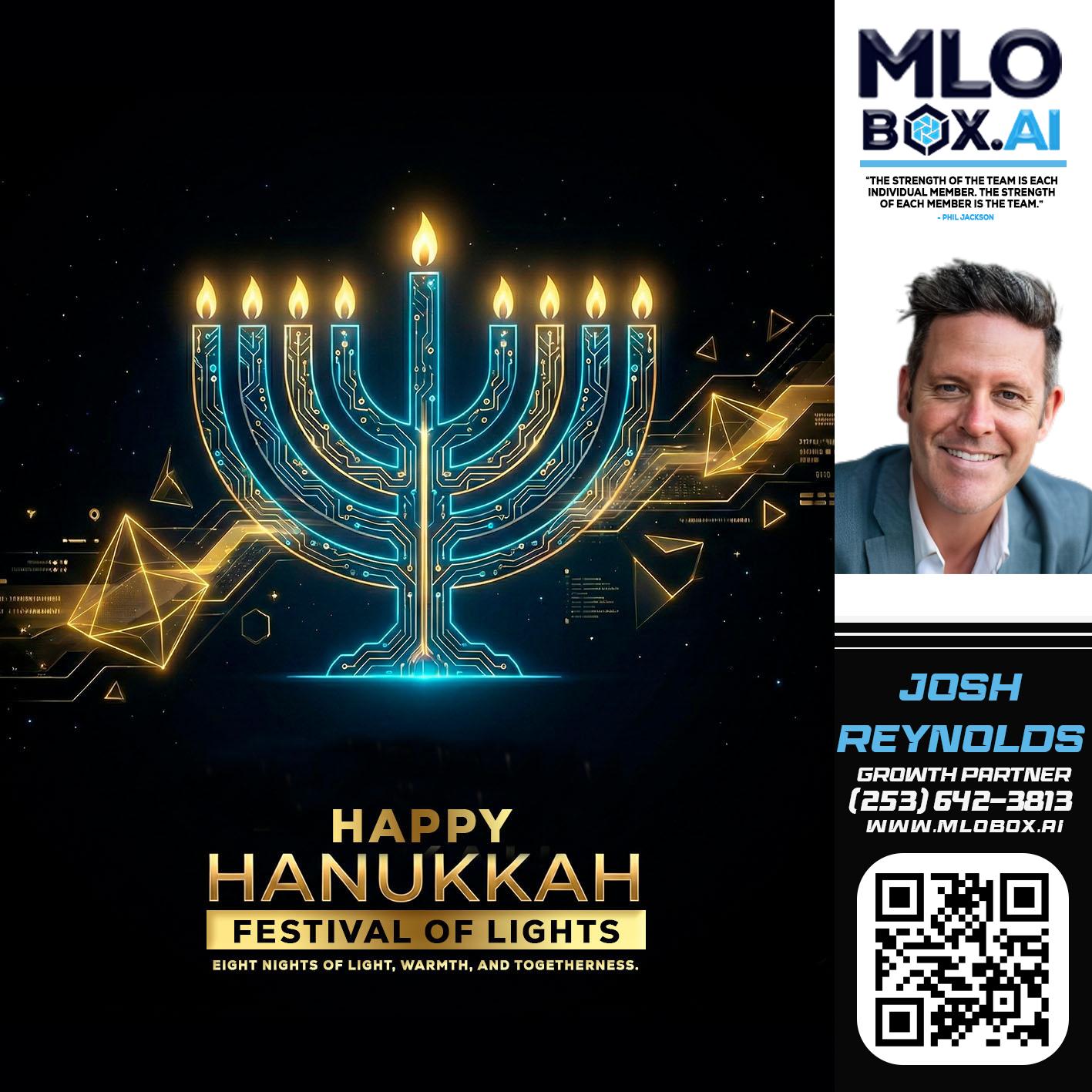 happy Hanukkah - Josh Reynolds -Senior Mortgage Loan Originator
