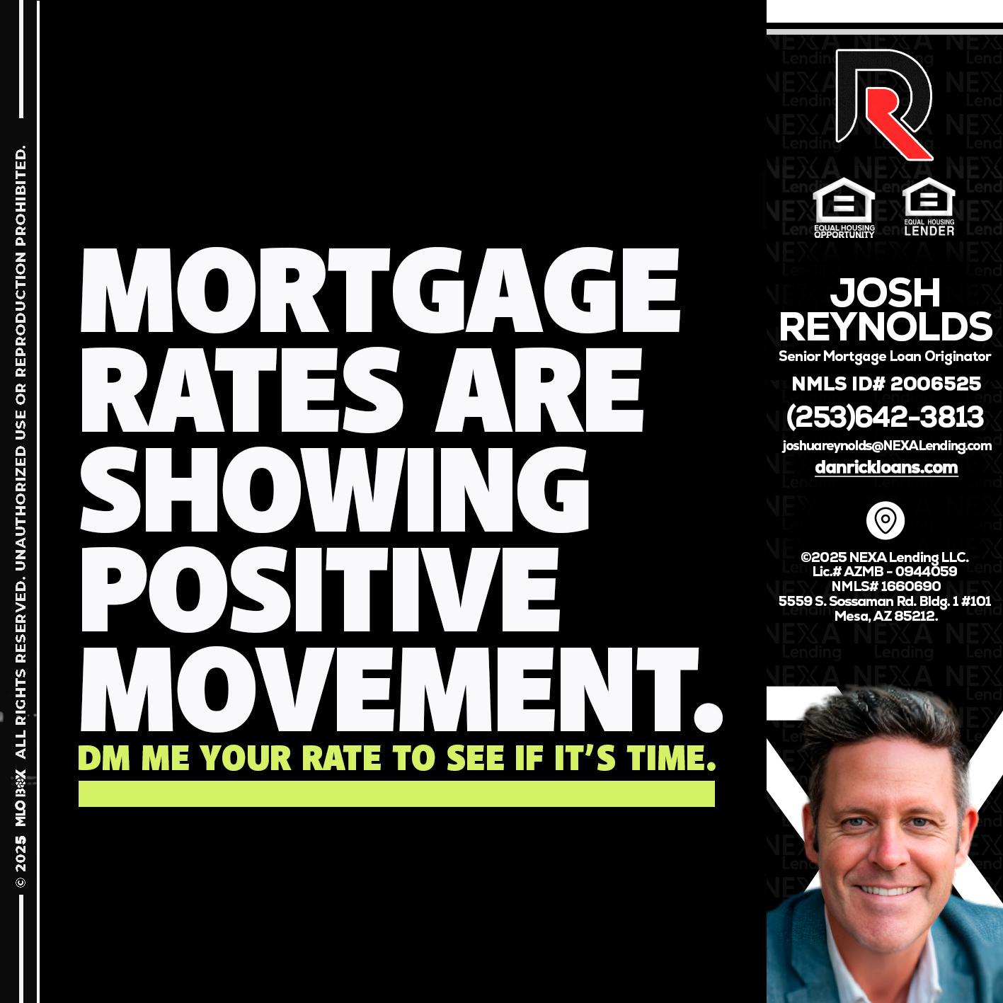 MORTGAGE - Josh Reynolds -Senior Mortgage Loan Originator