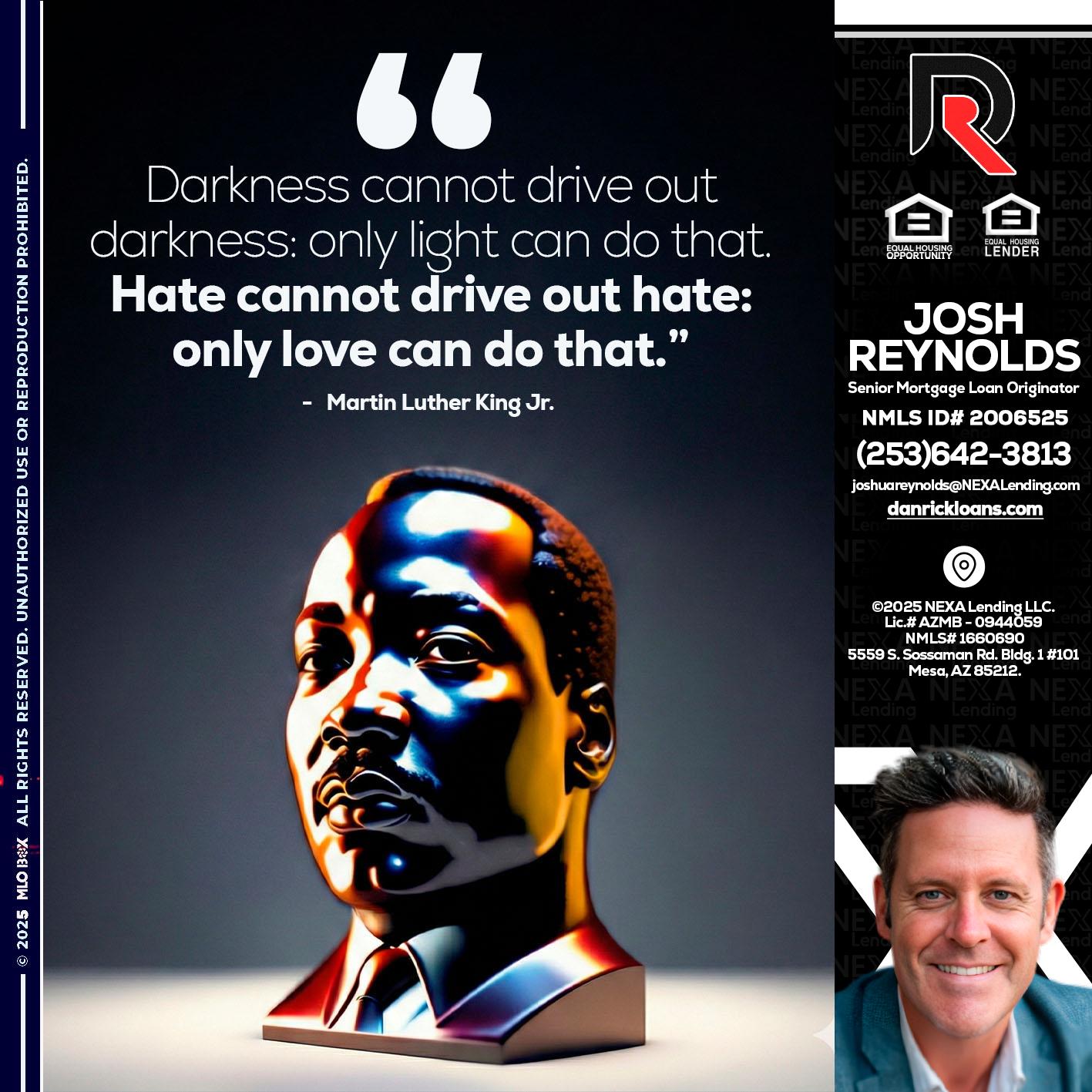 MLK 2026 - Josh Reynolds -Senior Mortgage Loan Originator