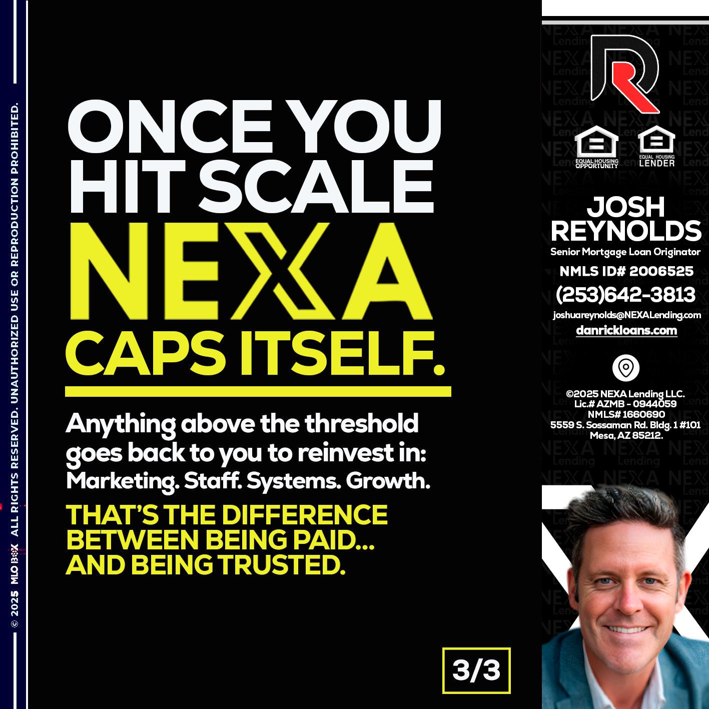 3 OF 3 - Josh Reynolds -Senior Mortgage Loan Originator