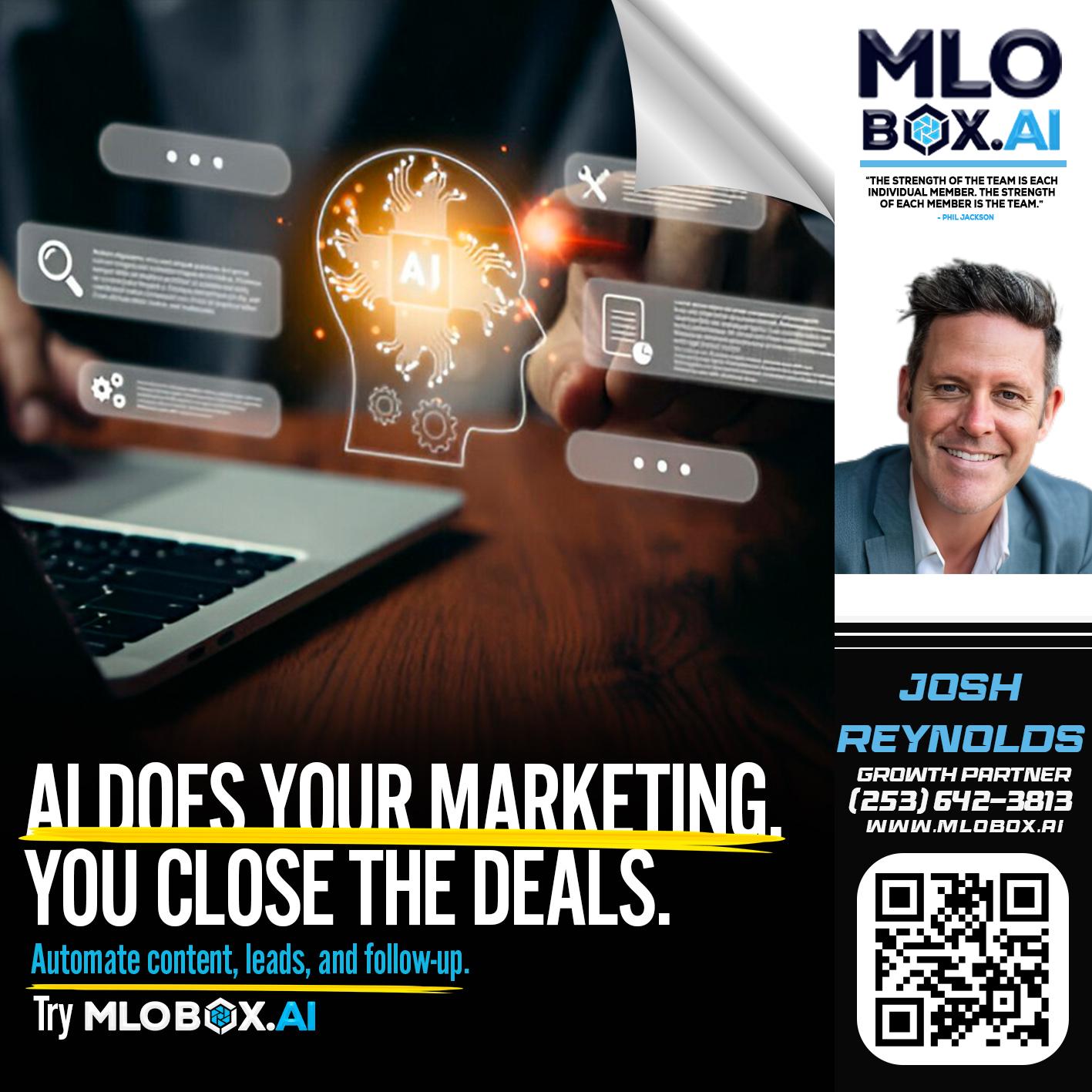 AI DOES - Josh Reynolds -Senior Mortgage Loan Originator