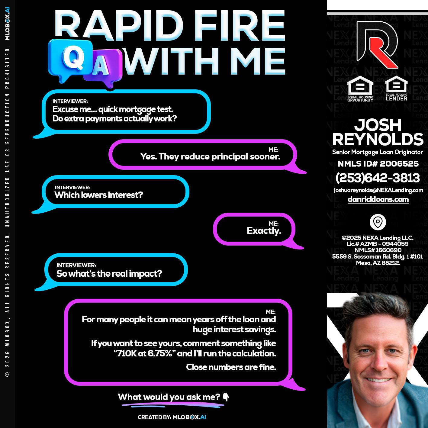 RAPID QA - Josh Reynolds -Senior Mortgage Loan Originator