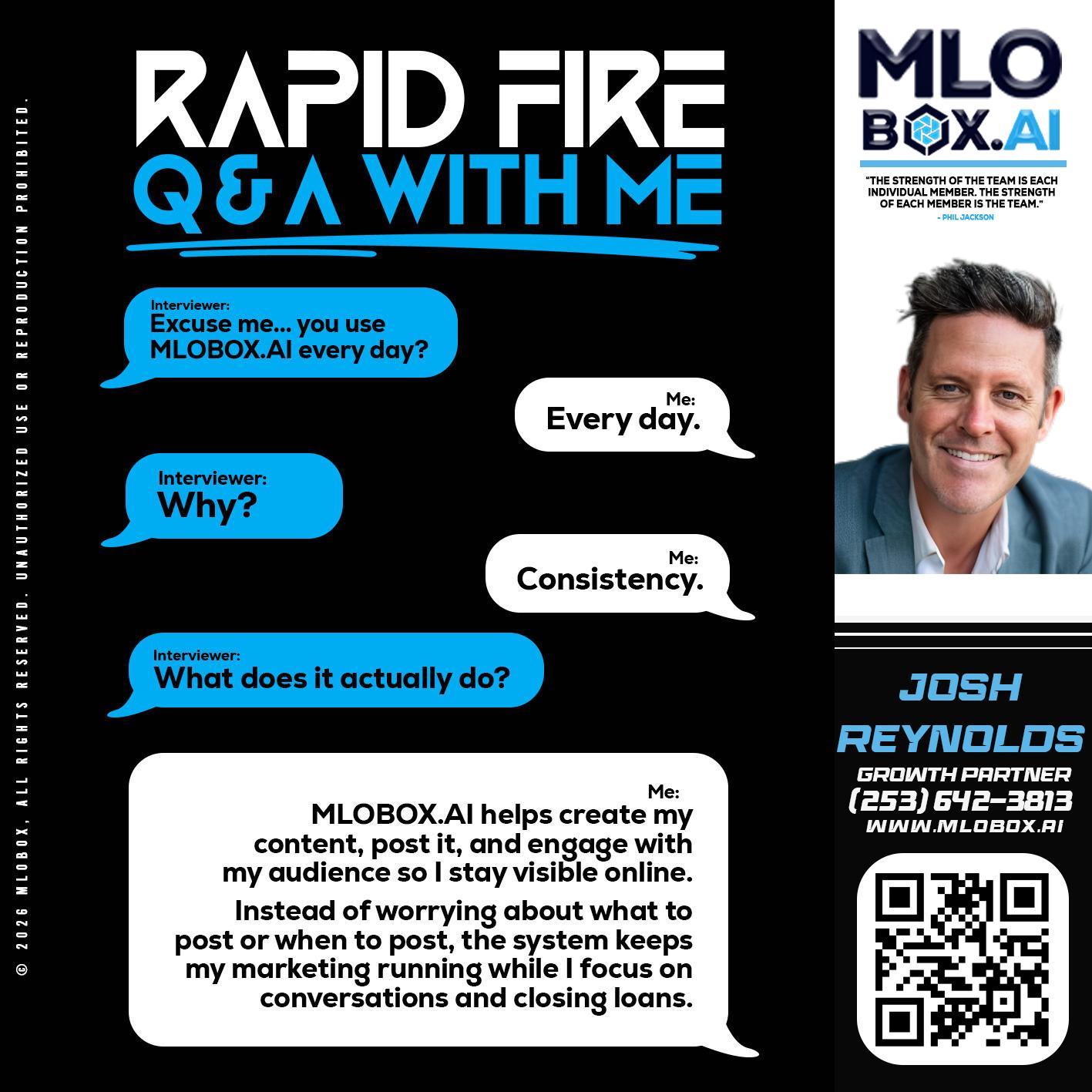 RAPID Q&A - Josh Reynolds -Senior Mortgage Loan Originator