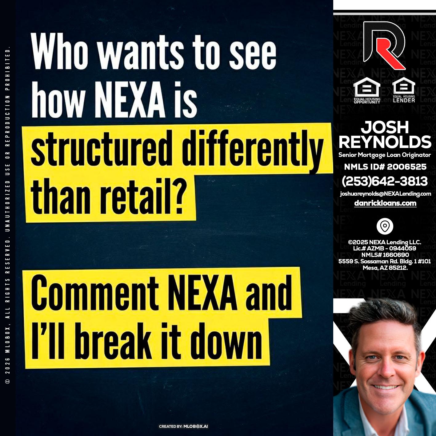 who want to see - Josh Reynolds -Senior Mortgage Loan Originator