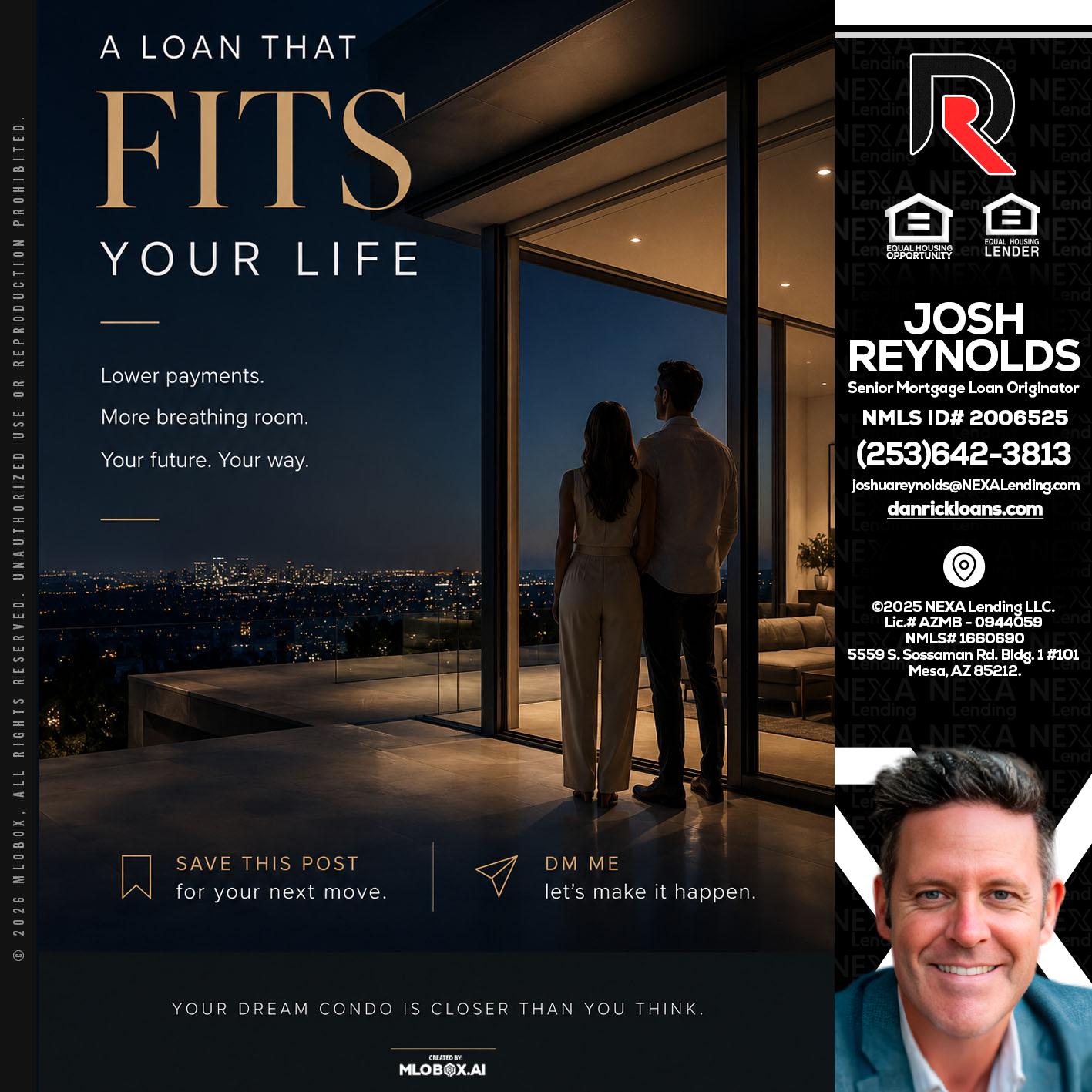LOANS THAT FIT - Josh Reynolds -Senior Mortgage Loan Originator