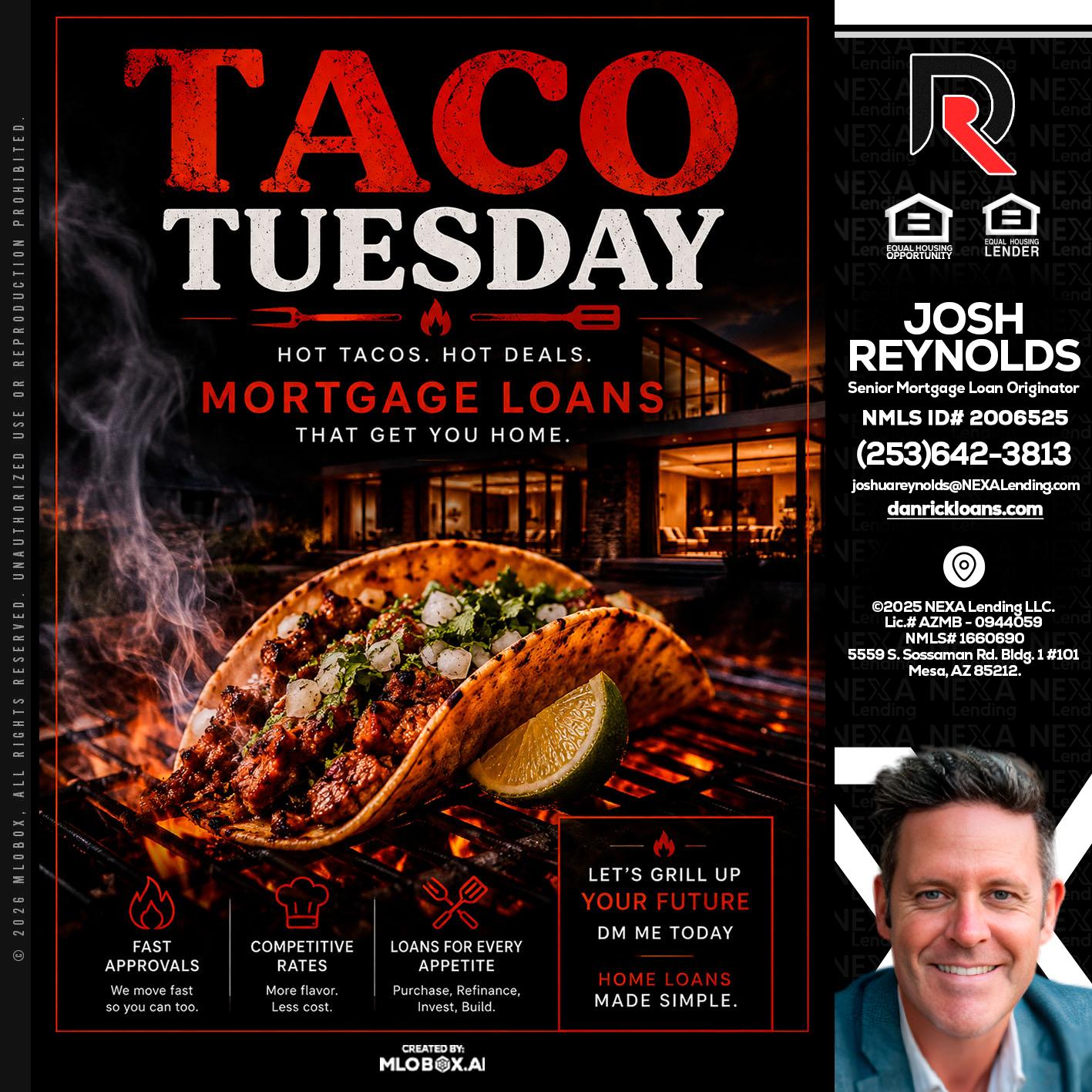 TACO TUESDAY - Josh Reynolds -Senior Mortgage Loan Originator