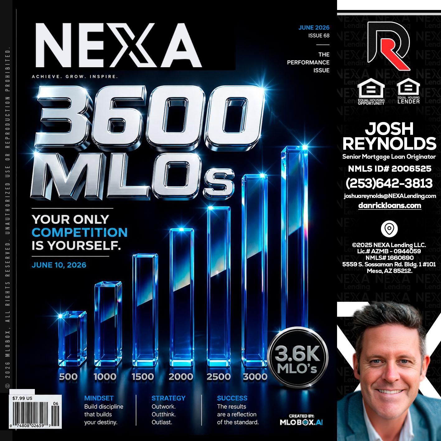 3600 MLOs - Josh Reynolds -Senior Mortgage Loan Originator