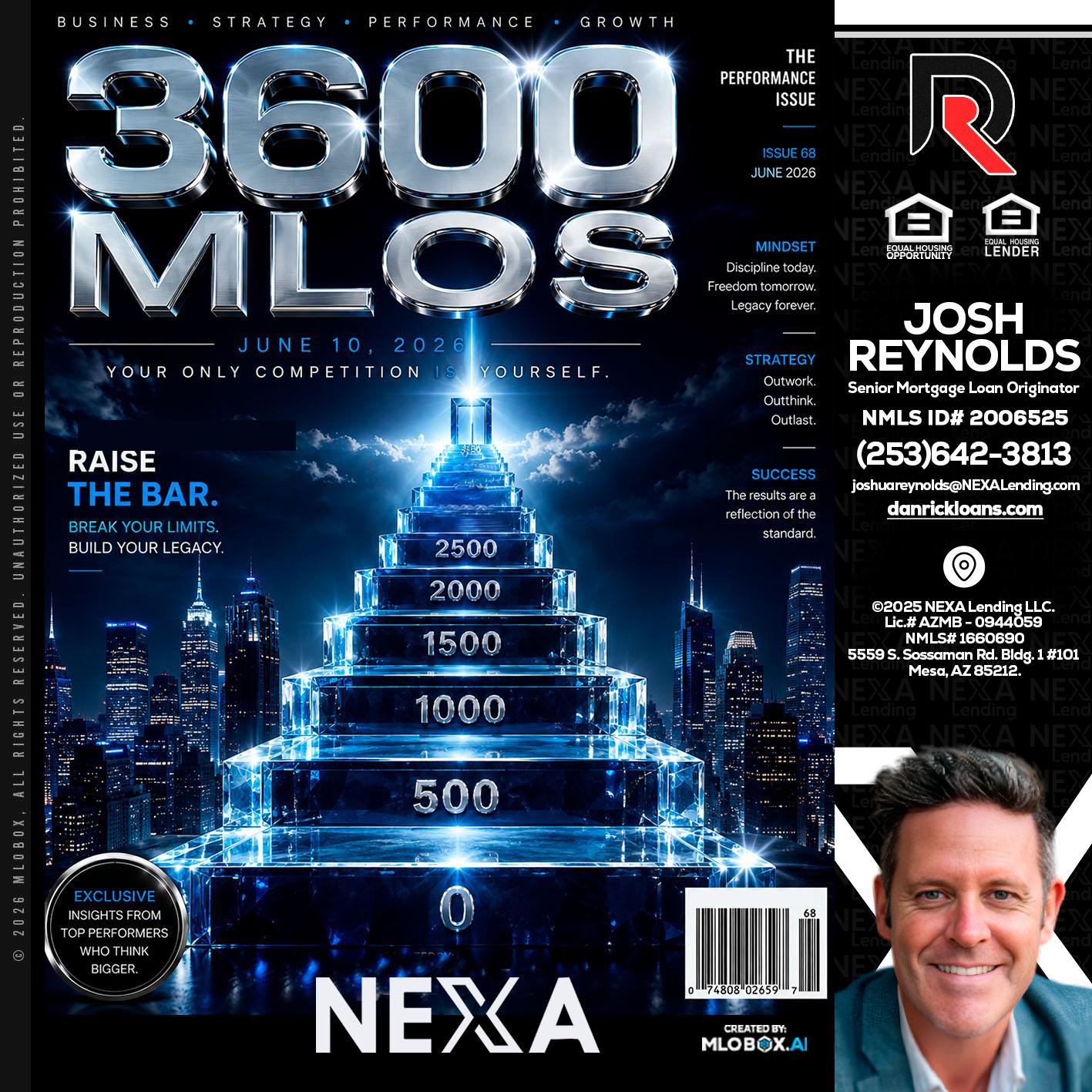 3600 MLOs - Josh Reynolds -Senior Mortgage Loan Originator