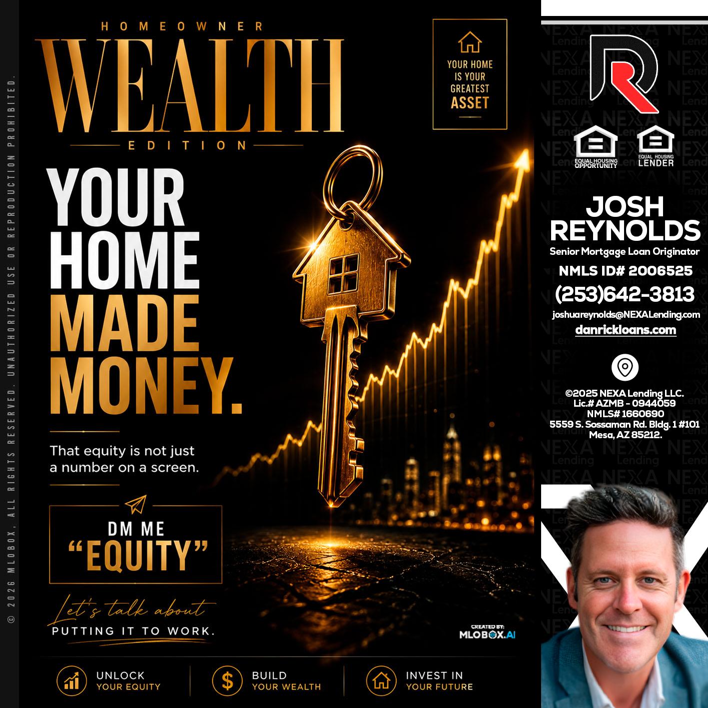 YOUR HOME MADE - Josh Reynolds -Senior Mortgage Loan Originator