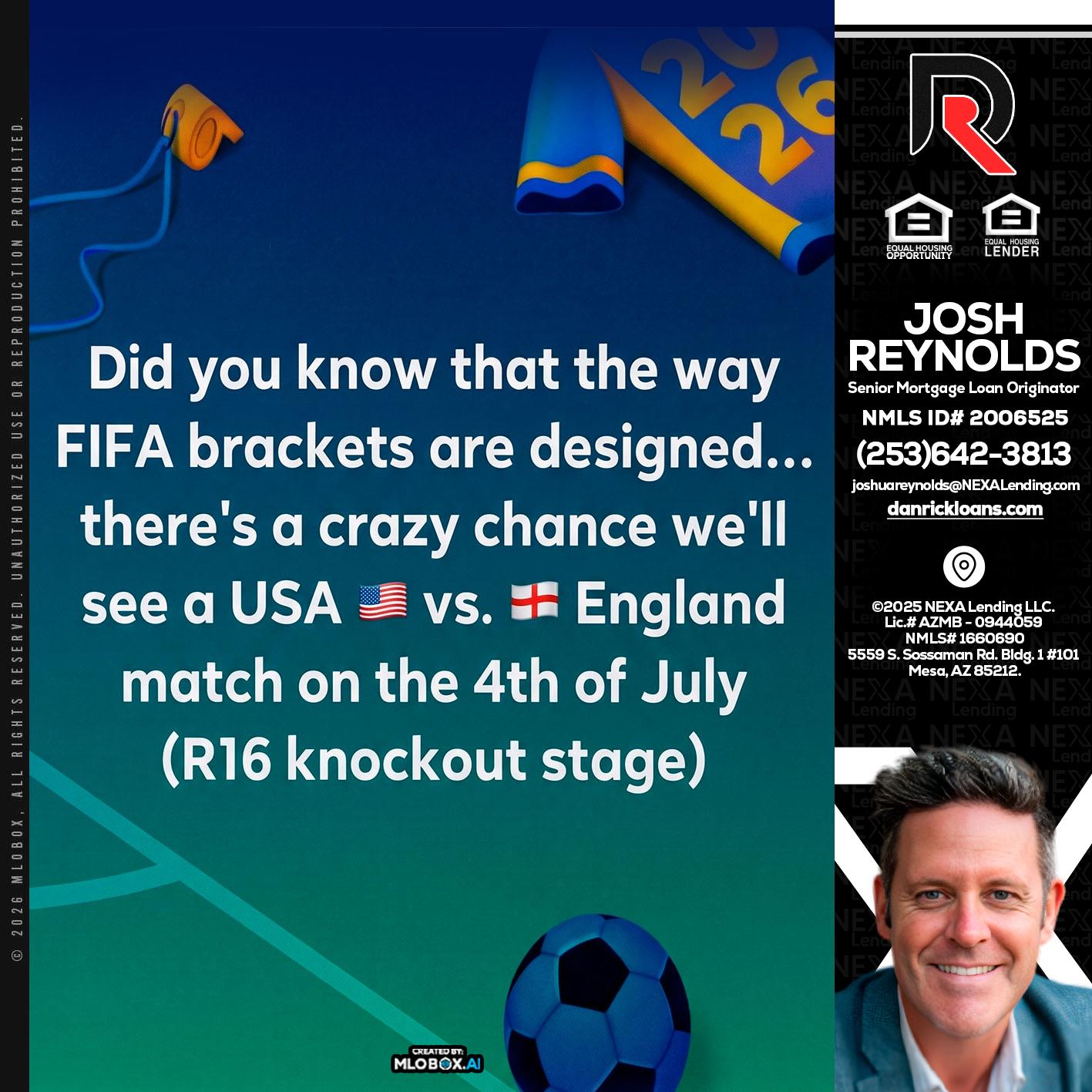 did you know? - Josh Reynolds -Senior Mortgage Loan Originator