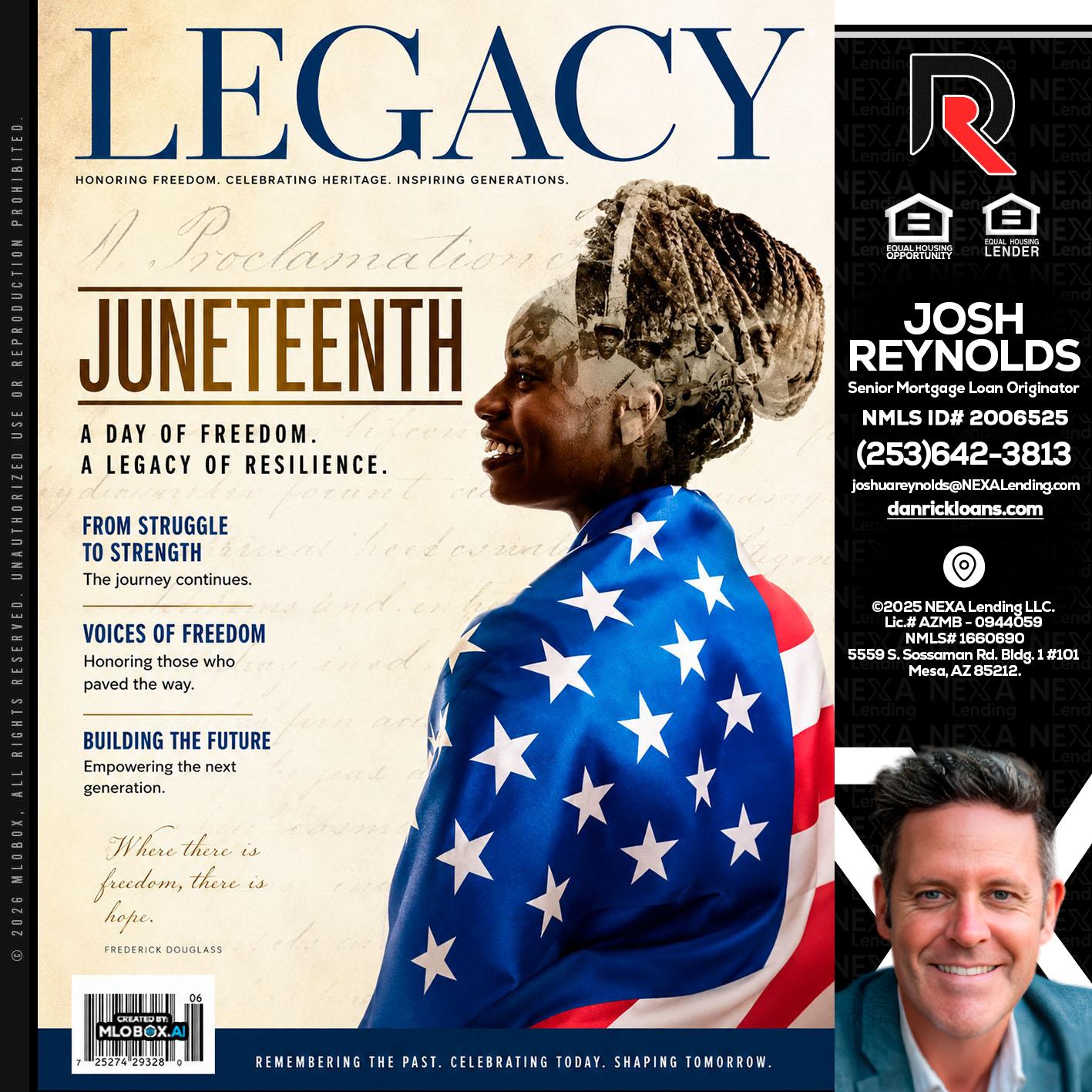 LEGACY - Josh Reynolds -Senior Mortgage Loan Originator