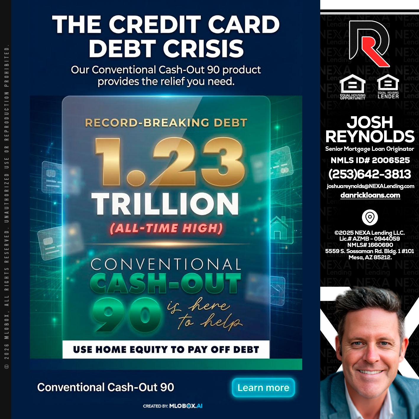 THE CREDIT CARD - Josh Reynolds -Senior Mortgage Loan Originator