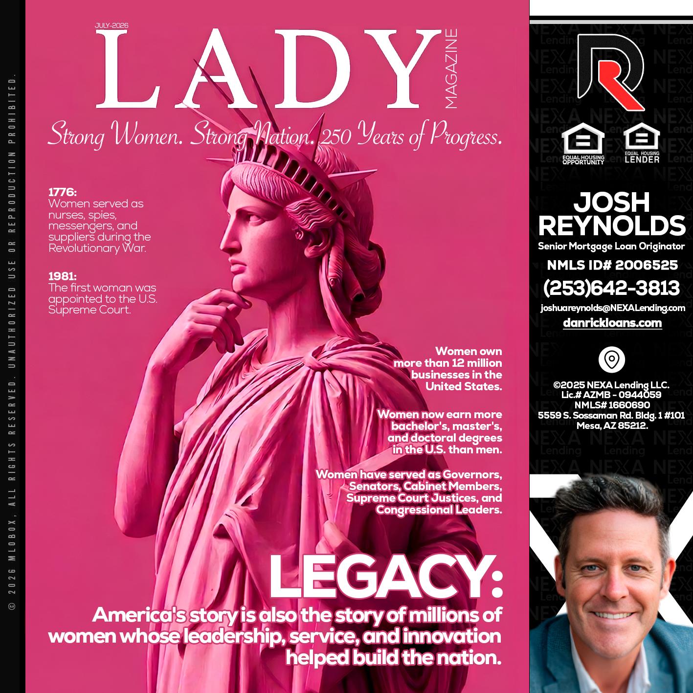 LADY LIBERTY! - Josh Reynolds -Senior Mortgage Loan Originator