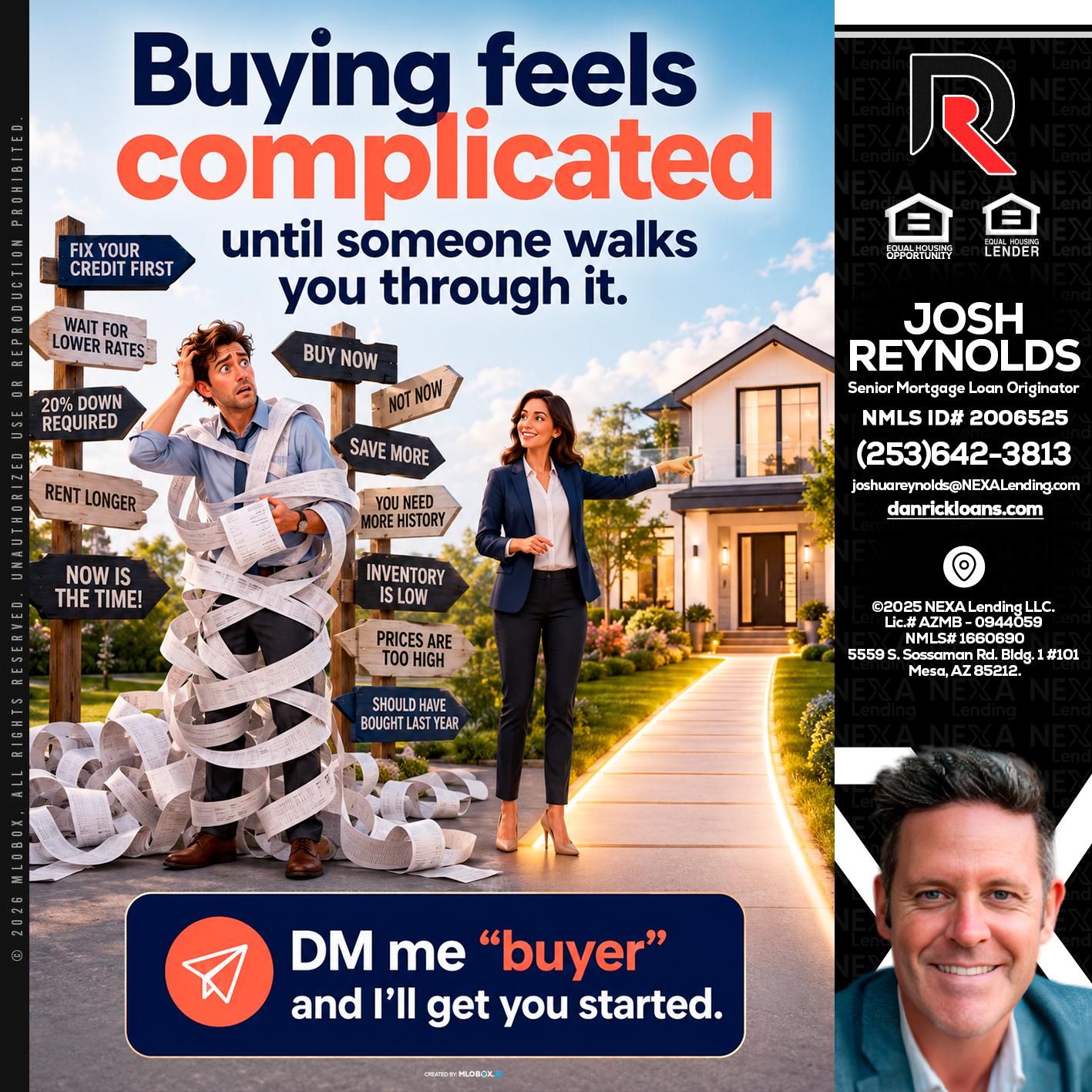 buying feels - Josh Reynolds -Senior Mortgage Loan Originator