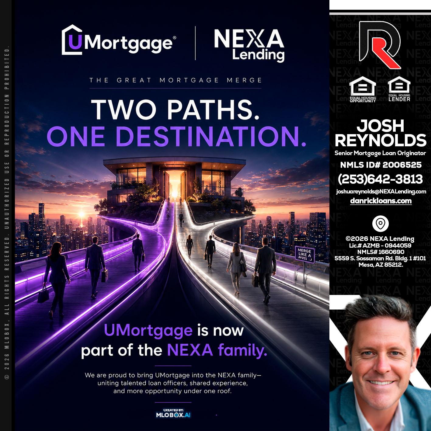 two path - Josh Reynolds -Senior Mortgage Loan Originator