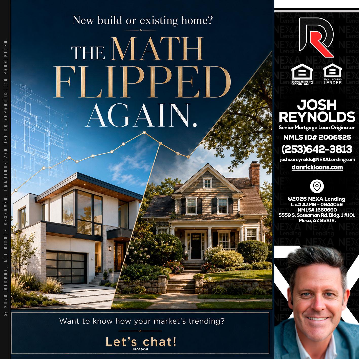 THE MATH FLIPED - Josh Reynolds -Senior Mortgage Loan Originator