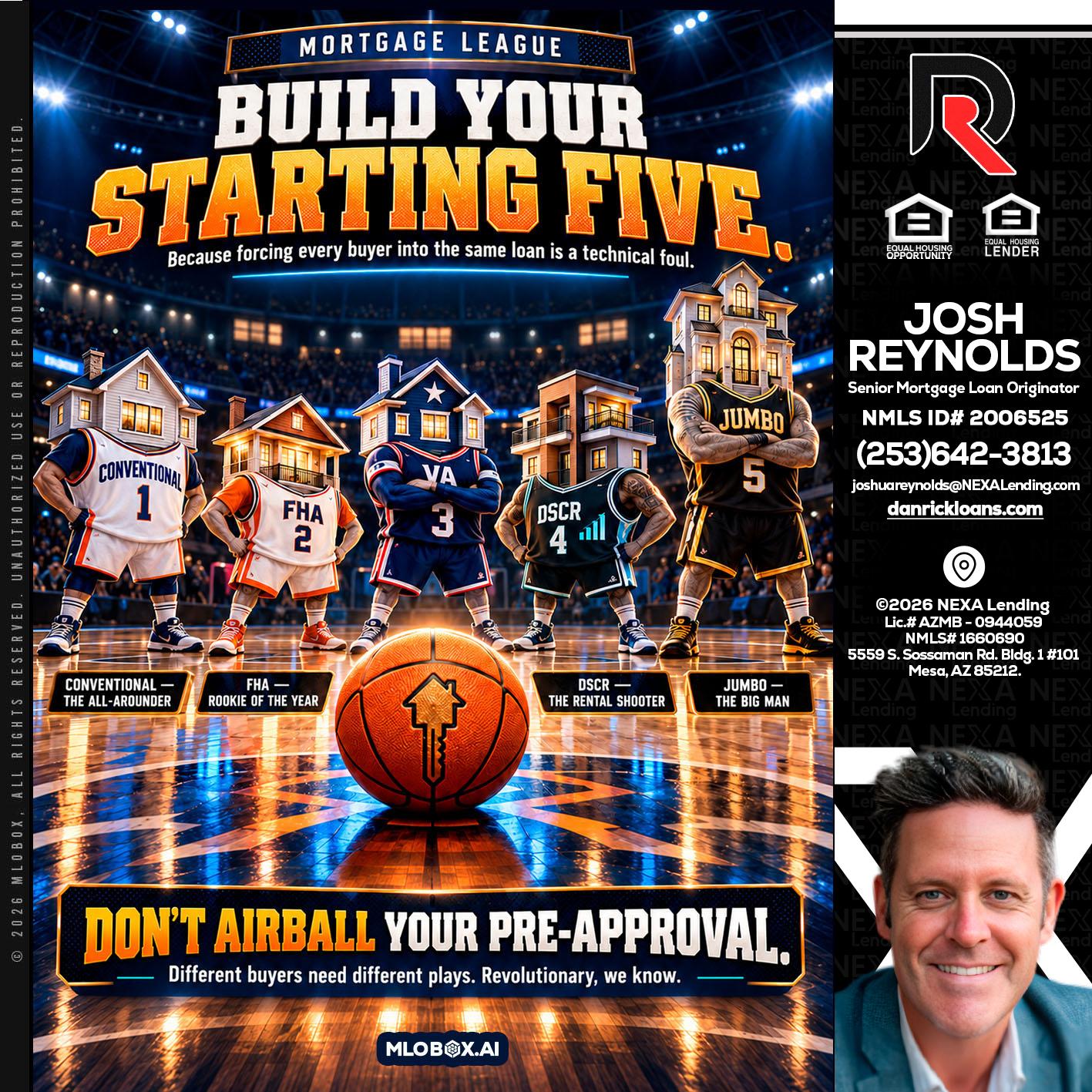 BUILD YOUR - Josh Reynolds -Senior Mortgage Loan Originator
