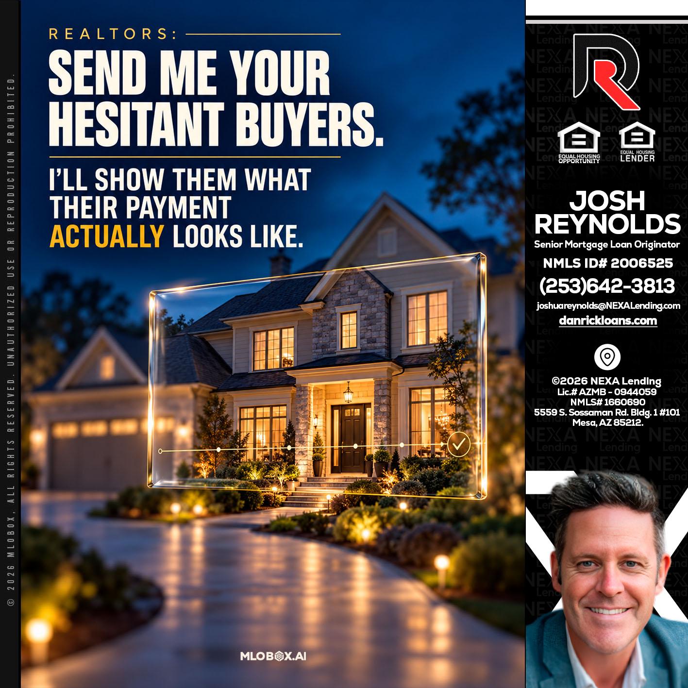REALTOR - Josh Reynolds -Senior Mortgage Loan Originator